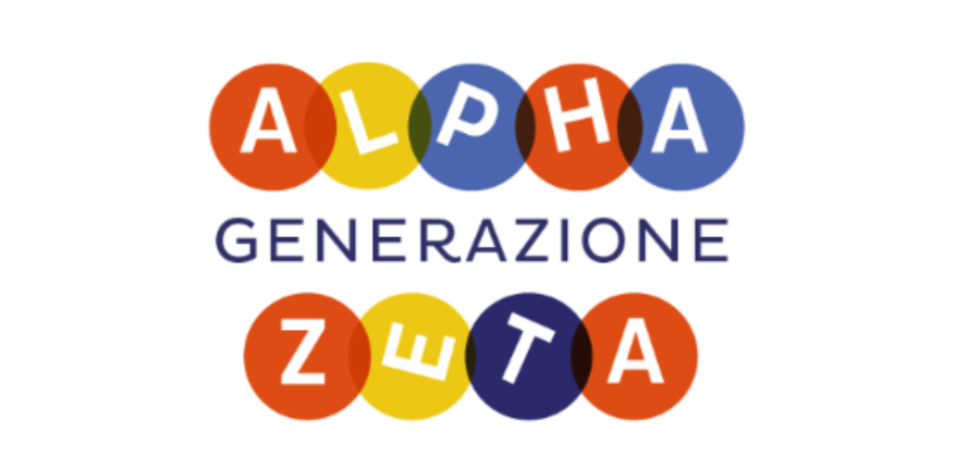generazione zeta, generazione alpha logo progetto
