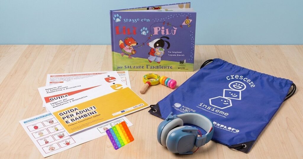 Sensory bag del museo Explora