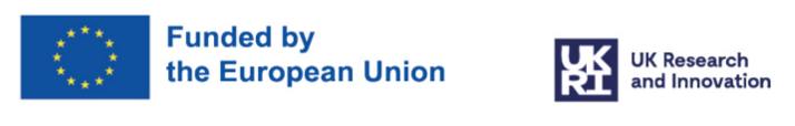 Loghi Unione Europea e Uk Research and Innovation